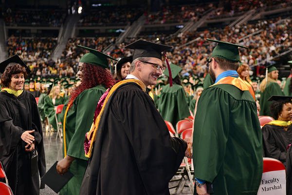 Chancellor at Graduation