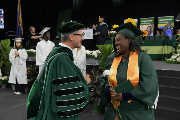 Chancellor at Graduation