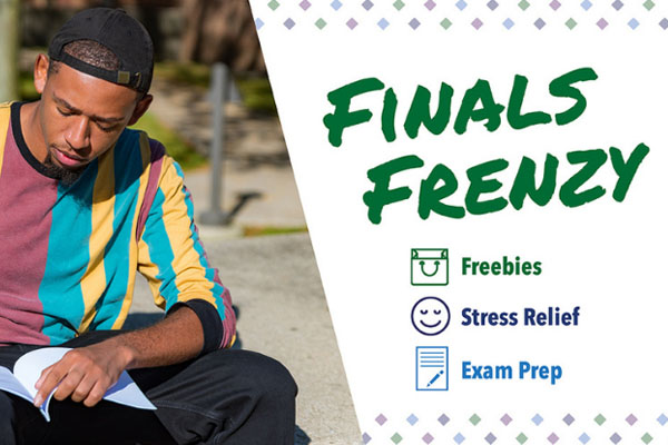 Finals Frenzy. Freebies, stress relief, and exam prep