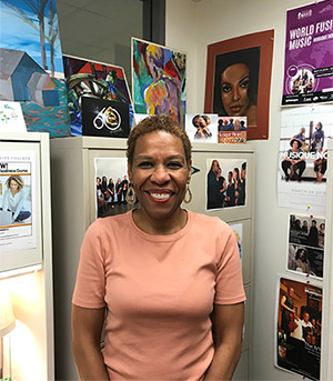 OCC Counselor Michelle May in her office. 