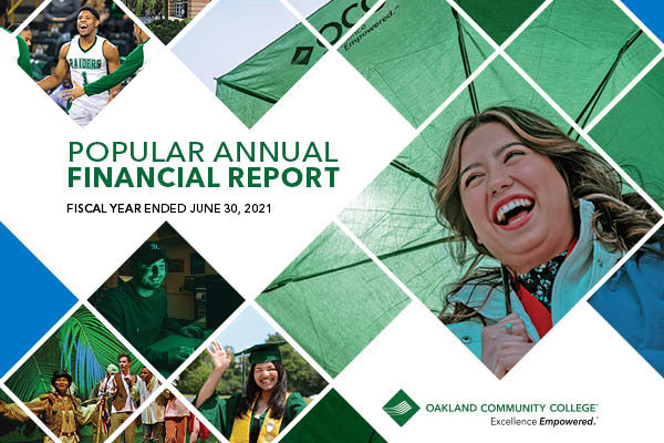 Front Cover of the Public Annual Financial Report for OCC 